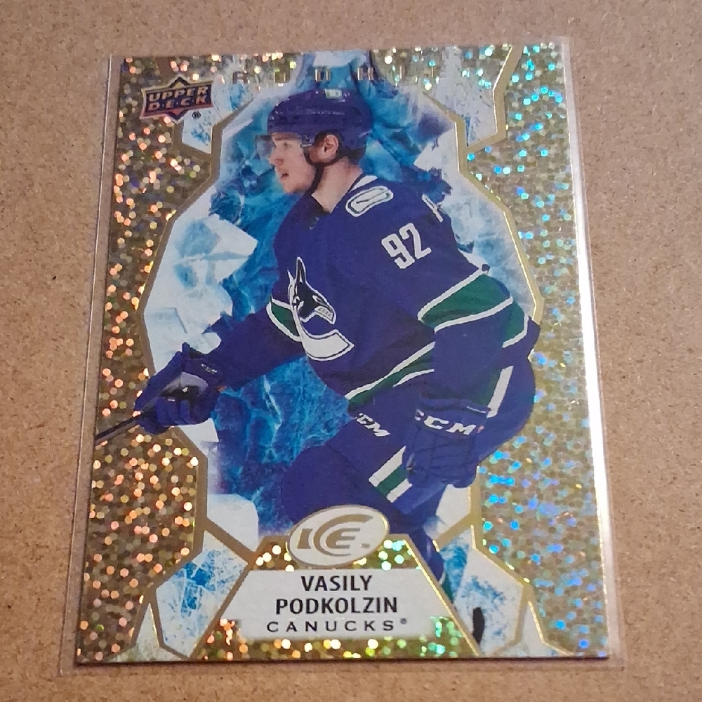 Upper Deck Vasily Podkolzin Hockey Card